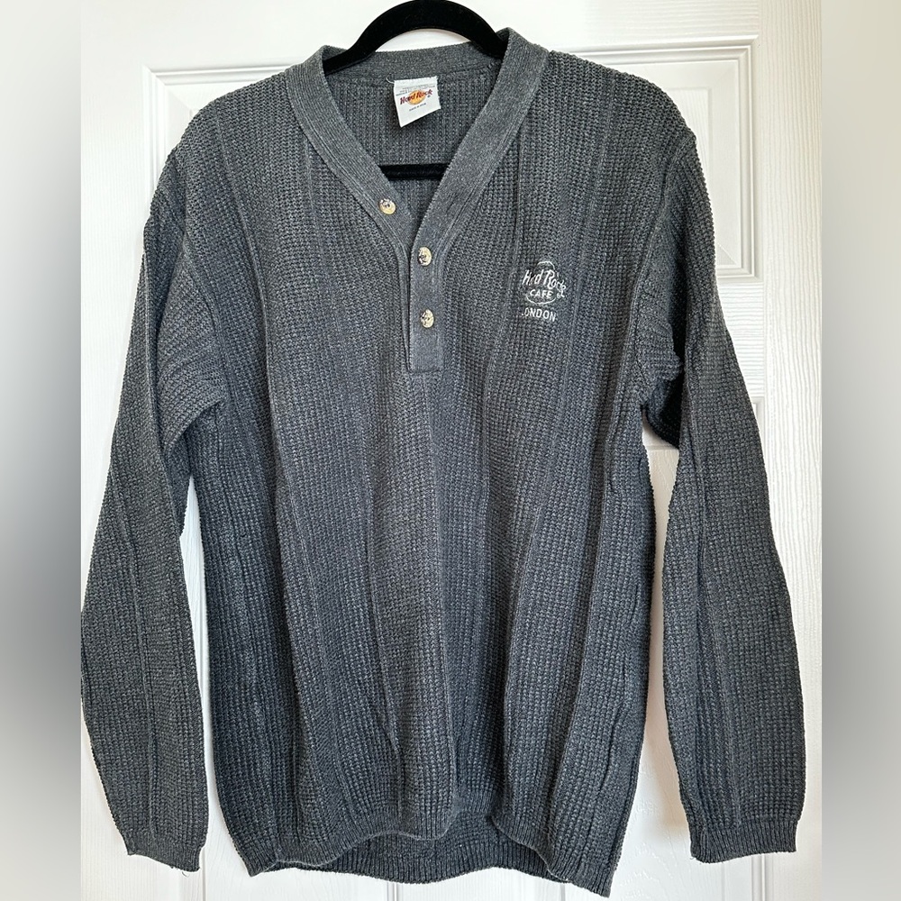 Men’s 100% Cotton Hard Rock Sweater